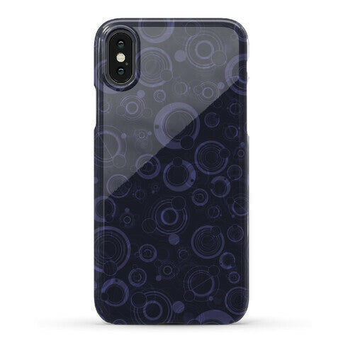 Gallifreyan Text Pattern Phone Case